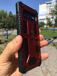 Чохол протиударний UAG Monarch (Original) для Samsung Galaxy S10 (6.1") Crimson - мініатюра 5