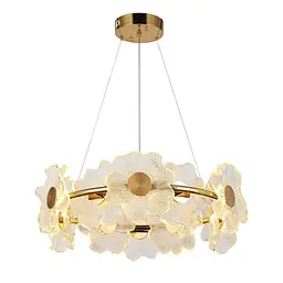 Люстра LED Levistella 7989249-12 led (600) GD, 20W, золотий, стельова, для вітальні - мініатюра 2