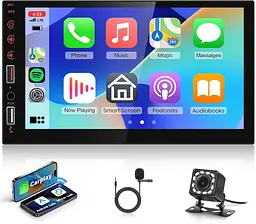 Автомагнітола Rimoody 2DIN 7" IPS з Wireless CarPlay та Android Auto