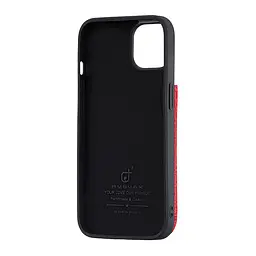 Чохол Jinduka Leather Pocket iPhone 13 Red - мініатюра 3