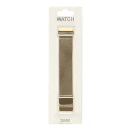 Ремінець Universal Milanese loop 20 mm Samsung/Amazfit/Huawei Gold (32371_3342034) - мініатюра 2