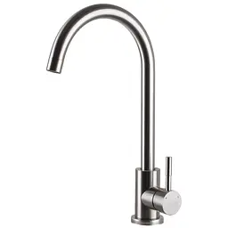 Змішувач для кухні EcoMIX Alpen AISI-203S-WH 000024959 Нержавіюча сталь - мініатюра 3