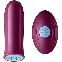 Вібромасажер Dreamtoys Femme Funn Bullet 8.1 см бордовий