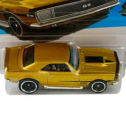 Базова машинка Hot Wheels HW Dream Garage '67 Camaro золотиста (5785) JJJ26-N521 - мініатюра 2