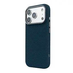 Чохол ArmorStandart LikeCarbon2 MagCase для Apple iPhone 18 Pro / 17 Pro Kevlar Dark Blue - мініатюра 5