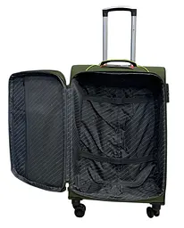 Валіза Snowball 22204 колір хакі розмір міні XS 40x30x20 см - мініатюра 4