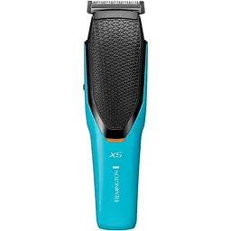 Машинка для стрижки Remington Power X Series X5, мережа+акум., роторний мотор, насадок-4, сталь, чорно-бірюзовий
