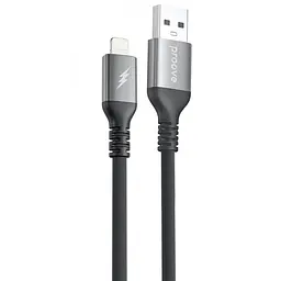 Кабель Proove ReGen Silicone USB to Lightning 2.4A (1m) black