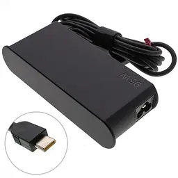 Блок живлення для ноутбука Lenovo USB-C 95W (20V, 15V, 9V, 5V), USB3.1/Type-C/USB-C, Black (02DL134) - мініатюра 2