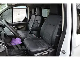 Авточохли модельні MW Brothers для Ford Transit Custom (1+2) c 2012-2023 Серія Leather Style - мініатюра 8