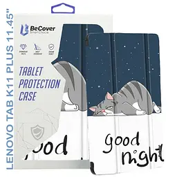 Чохол-книжка BeCover Smart Case для Lenovo Tab K11 Plus TB-352F 11.45" Good Night (711854) - мініатюра 5