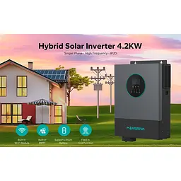 Інвертор сонячний Marsriva MR-SPH4200 TWIN однофазний Off-Grid з функцією підключення до мережі (MR-SPH4200 TWIN) - мініатюра 5