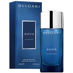 Туалетна вода Bvlgari Aqva Pour Homme Atlantiqve 30 мл