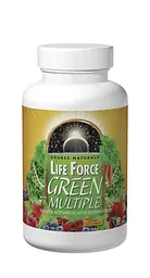Мультивітаміни, Life Force Green Multiple, активатор енергії із суперпродуктами, 45 Source Naturals vit0002863