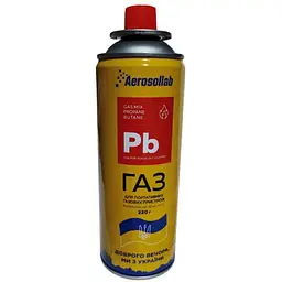 Газовий балон PB під портативні прибори "Всесезоний" 220гр