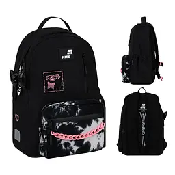 Рюкзак для старшої школи Kite Education teens 949M Danger Чорний (K26-949M-1) - мініатюра 2