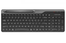 Клавіатура бездротова A4Tech FBK25 Fstyler, чорний/Grey, bloetooth/USB 2.4GHz, ультратонка, 12 мультимедійних кнопок,