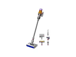Вертикальний і ручний пилосос Dyson V12s Detect Slim Submarine 2 в 1 Yellow/Nickel (448871-01) - мініатюра 2
