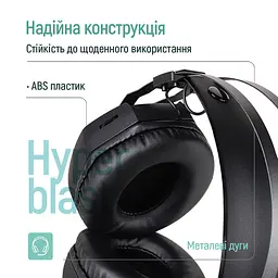 Гарнітура СolorWay Hyperblast RGB Чорний (CW-HPG05BK) - мініатюра 7