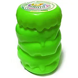 В'язка маса Danko Toys Fluffy Slime FLS-01-01U із сюрпризом зелена