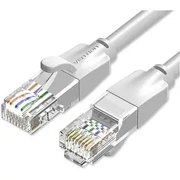 Патч-корд 1.5м, UTP cat 6 RJ-45 gray Vention (IBEHG)