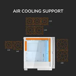 Корпус Cougar Airface FLO RGB Black (AIRFACE FLO RGB) - мініатюра 8
