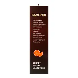 Набір Gamondi Negroni Джин Mr. Higgins London Dry Gin 37.5% 1 л + Лікер Gamondi Bitter 25% 1 л + Вермут Gamondi Vermouth Rosso Di Torino 18% 1 л в подарунковій упаковці - мініатюра 6