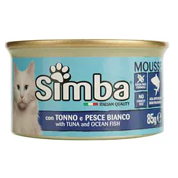 Вологий корм для котів Simba Cat Wet тунець та океанічна риба 85 г (70009423) - мініатюра 2