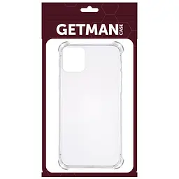 TPU чохол Getman Ease logo посилені кути для Apple iPhone 12 mini (5.4) Безбарвний (прозорий) - мініатюра 2