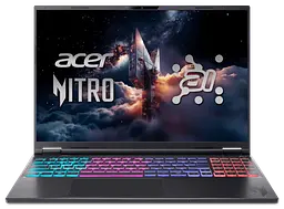 Ноутбук Acer Nitro 16S AI AN16S-61-R1WP (NH.QXVEU.002) Obsidian Black
