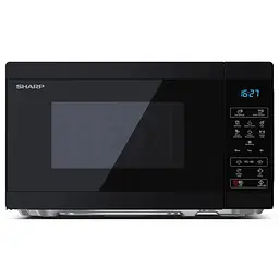 Мікрохвильовка з грилем Sharp YC-MG02E-B - мініатюра 1