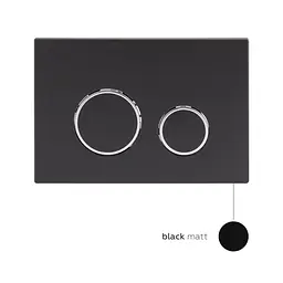 Набір Qtap інсталяція 3 в 1 Nest QT0133M425 з панеллю змиву круглою QT0111M11V1146MB + унітаз з сидінням Jay QT07335176W, Білий - мініатюра 8