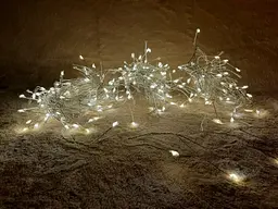 Гірлянда-кластер Luca Lighting Струна 8 м теплий білий, срібна (8718861852813) - мініатюра 2