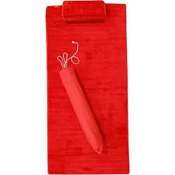 Килимок для пляжу Love You VIP, 150х80 см, червоний (1458)