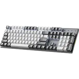 Клавіатура GamePro Genesis Metallic Outemu Red Swithes USB Gray (MK144G) [152671] - мініатюра 6