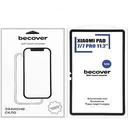 Скло захисне BeCover 10D Xiaomi Pad 7 / 7 Pro 11.2" Black (713008)