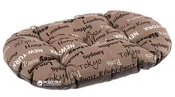 Подушка для собак і котів Ferplast Relax Cities 78/8 коричнева 78×50 см 82078076