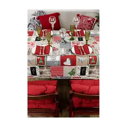 Скатертина Прованс Merry Christmas 220x132 см (4823093451438) - мініатюра 4