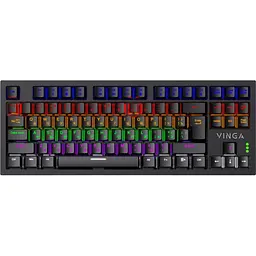 Клавіатура Vinga KBGM-110 Black [128782] - мініатюра 1