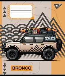 Набір зошитів Yes Off road vehicle А5 в лінійку 48 аркушів 10 шт. (767391) - мініатюра 5