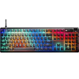 Ігрова клавіатура оптична SteelSeries Apex Pro Gen 3 - клавіші UA (SS-64660)