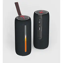 Бездротова портативна акустика - Bluetooth колонка Hopestar P37 чорна - мініатюра 2
