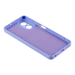 Чохол із рамкою камери Silicone Cover A Realme C67 Lilac - мініатюра 3