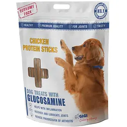 Ласощі GiGi «Курячі протеїнові палички»/Chicken Protein Sticks 340 г