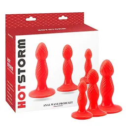 Набір анальних пробок Chisa Hotstorm Anal Wave Probe Kit