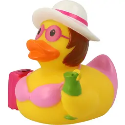 Качка FunnyDucks Пляжниця (1259) - мініатюра 2