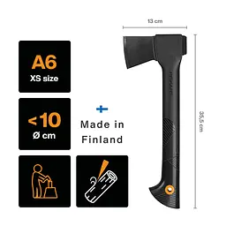 Сокира універсальний Fiskars Solid A6 (1052046) - мініатюра 2