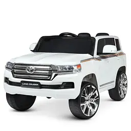 Детский электрический джип Bambi Toyota 24V двухместный до 35 кг Белый (DE-169-E-1063)