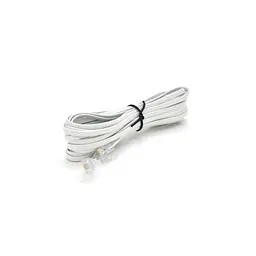 Патч-корд Voltronic телефонний 10м RJ11 (6P4C) (PC-10,0W)