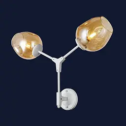 Бра в стилі лофт молекула Levistella 756LWPR0231-2 WH+BR